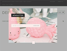 Tablet Screenshot of deerindustries.com
